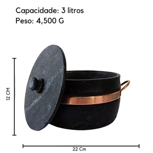 Kit panelas de pedra "Osmenino" - Imagem 4